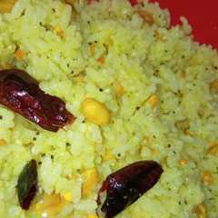 A picture of Arroz con limón - receta india.