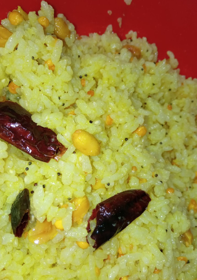 Una foto de Arroz con limón - receta india
