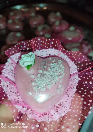 صورة لوصفة صابلي العروسة بكريمة الزبدة بذوق الفرولة 🍓