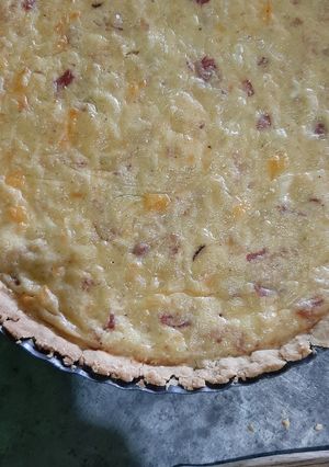 Una foto de Quiche lorraine