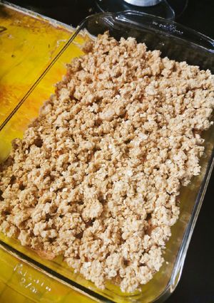 Una foto de Apple crisp (fácil)
