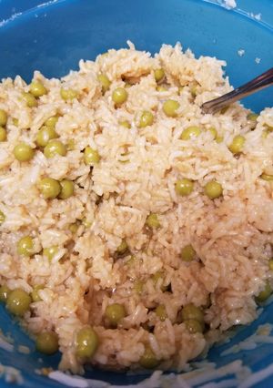 A picture of Rice & Peas.