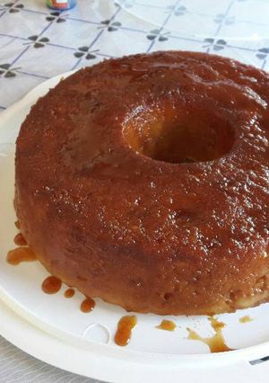Una foto de Budín de pan