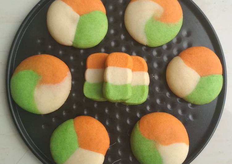 Tricolor Cookies