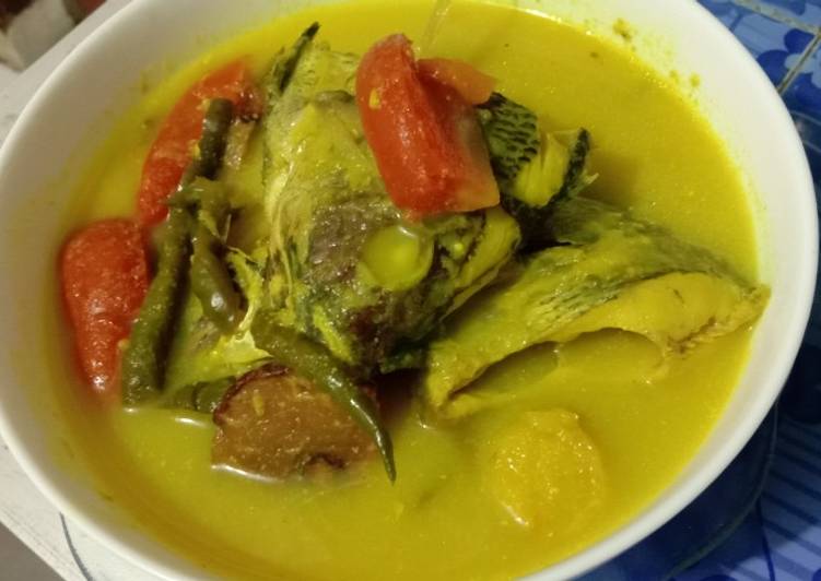 Resep Kepala Nila masak kuning yang nikmat