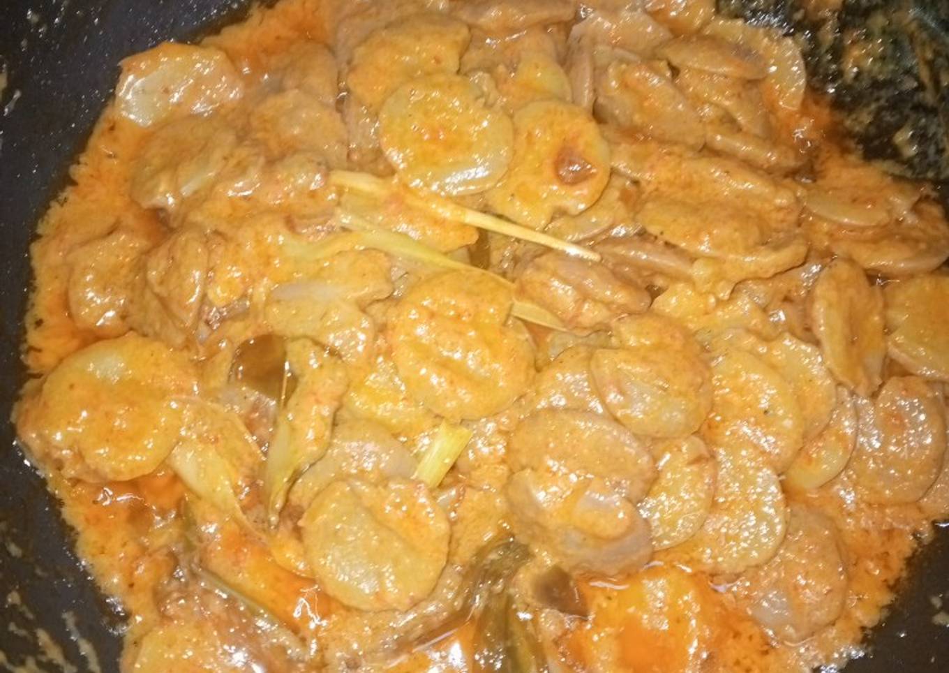 Rendang jengkol