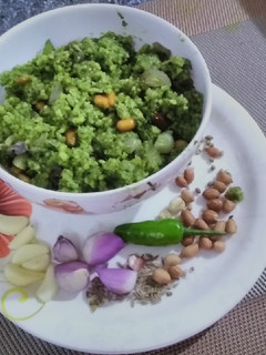 வல்லாரைக் கீரை சாதம் செய்முறை முக்கிய புகைப்படம்