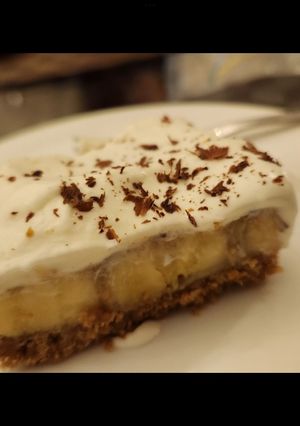 A picture of Banoffee pie.