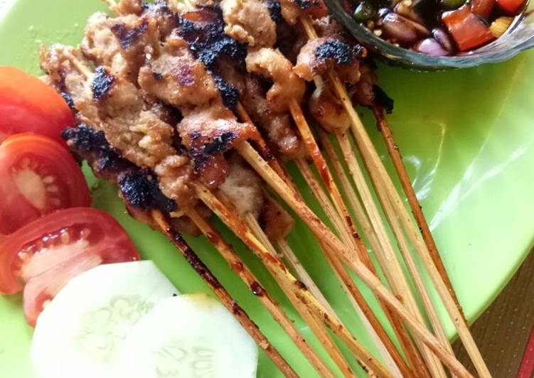 Resep Sate Ayam Bumbu Ketumbar, Lezat