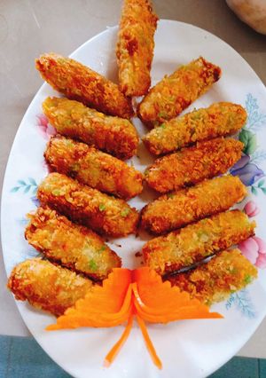 Hình của món Chả giò chiên xù.