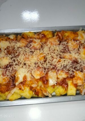 Foto resep Pizza Roti Tawar Ala-Ala 🍕