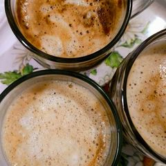A picture of Frothy Coffee..