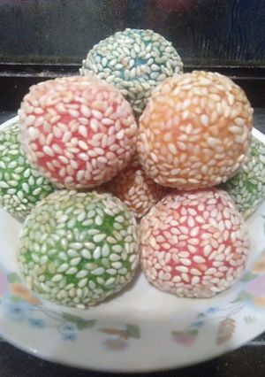 Foto resep Onde-Onde Pelangi