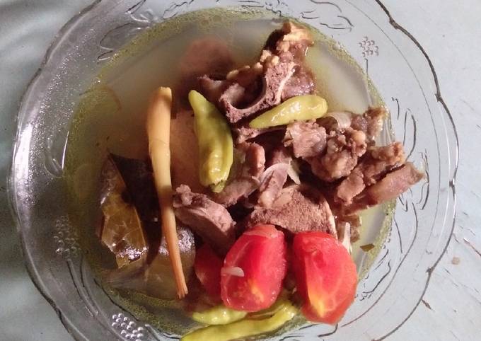 Standar Resep buat Asem2 daging dan tulang sapi  nikmat