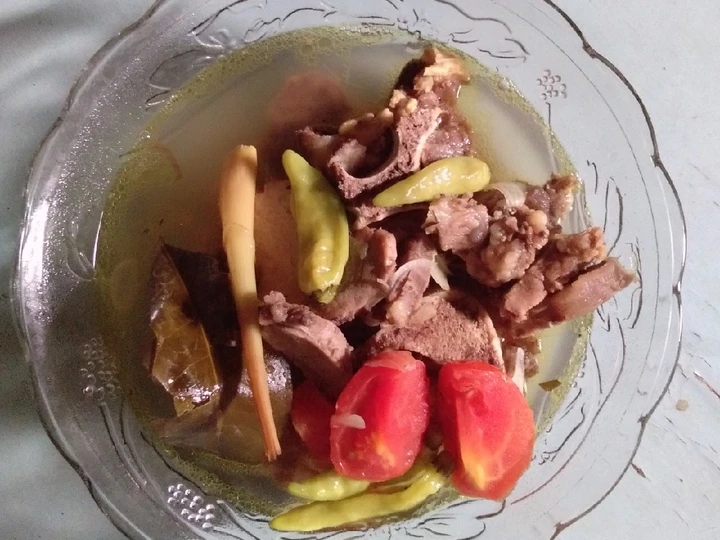 Langkah Mudah untuk Membuat Resep Asem2 daging dan tulang sapi Anti Ribet, Mantap Sekali