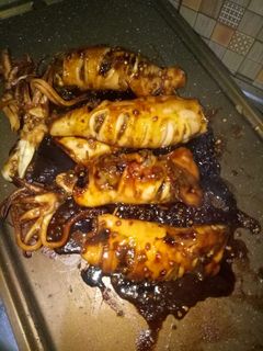 Foto resep Cumi bakar isi kentang