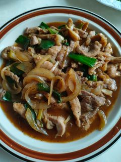 黑胡椒醬豬柳 的食譜成品照片