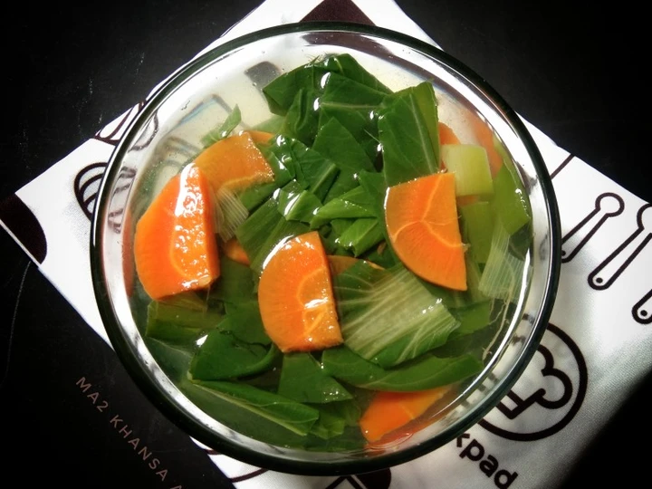 Recipe Sayur Bening Pakcoy the Awesome  So Delicious