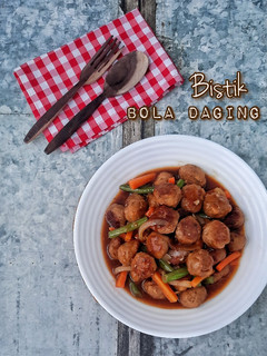 Foto resep Bistik Bola Daging