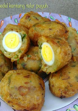Foto resep perkedel kentang telur puyuh