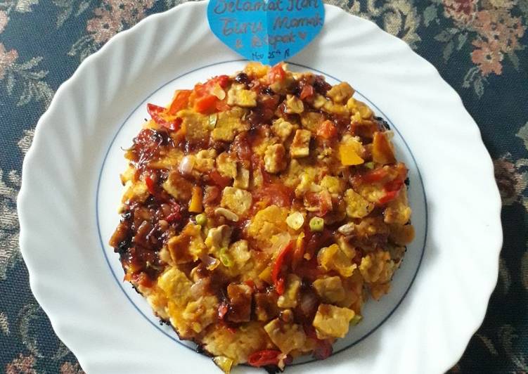 Resep Pizza tersederhana tanpa keju dan mayonise, Bisa Manjain Lidah