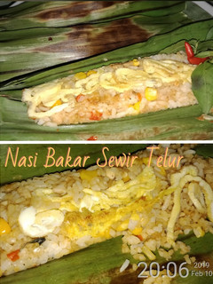 Foto resep Nasi Bakar Sewir Telur