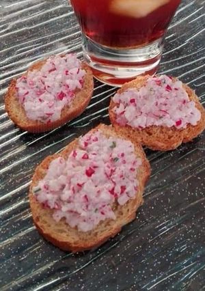 Une photo de Rillette de radis