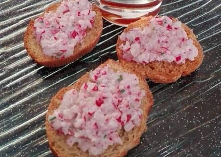 Rillette de radis