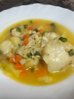 Una foto de Suquet de bacalao