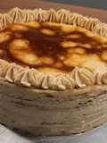 Praline Crêpe Cake