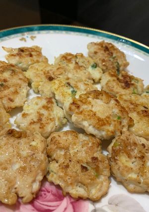12M 豆腐雞肉丸子🍡Tofu chicken meatball 的食譜成品照片