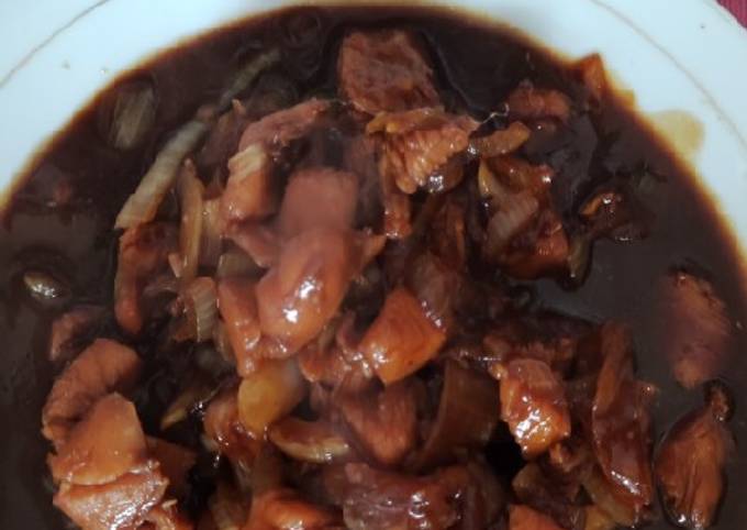 Resep Chiken Teriyaki ala Hokben Reni Anti Gagal