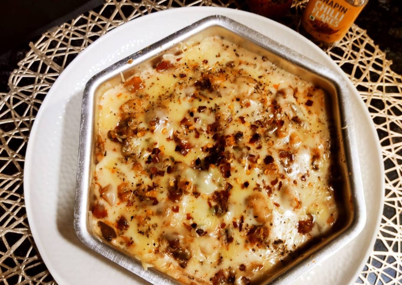 Veg lasagna with homemade sheets