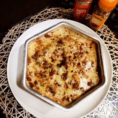 Veg lasagna with homemade sheets A picture of Veg lasagna with homemade sheets.
