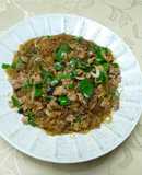 螞蟻上樹(肉末炒粉絲)