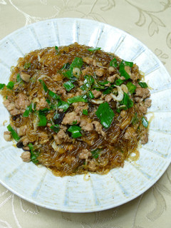 螞蟻上樹(肉末炒粉絲) 的食譜成品照片