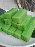 Kue Lapis Pandan (Lembut, Kenyal, Aroma Pandan Asli)