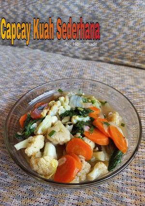 Foto resep Capcay Kuah Sederhana
