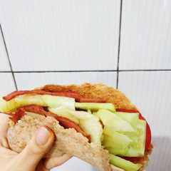 รูปของ Healty oatmeal taco