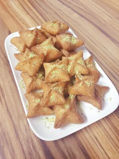 صورة لوصفة حلى نجمة السميد