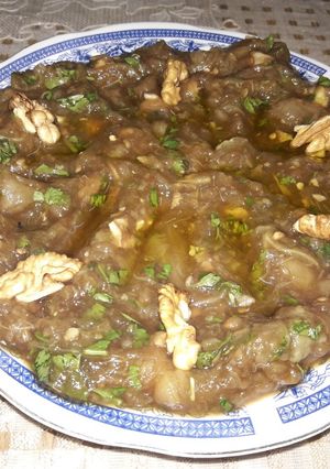 صورة لوصفة بابا غنوج