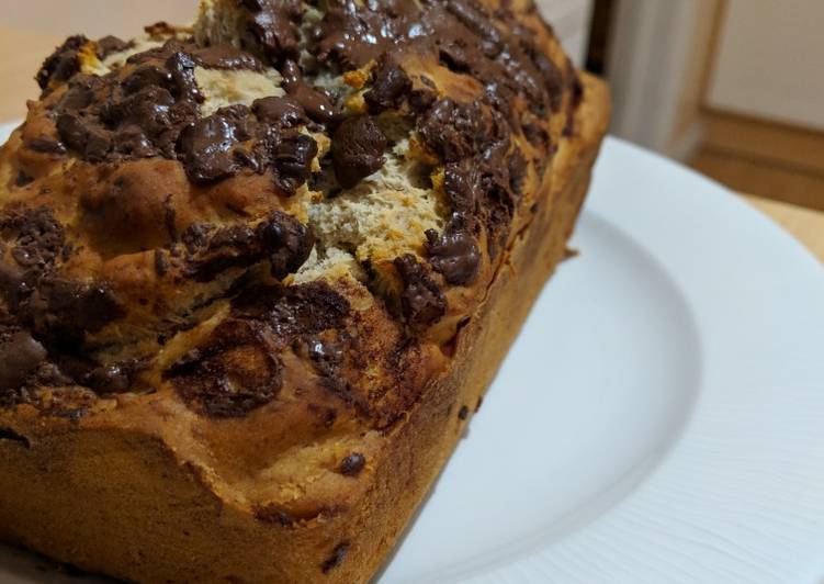 Recipe of Perfect Chocolate chip banana bread