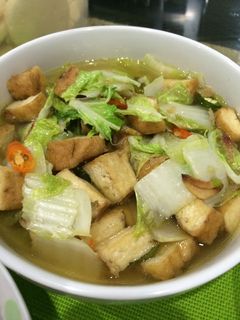 Foto resep Tumis Sawi Putih dan Tahu