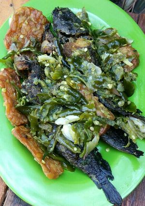 Foto resep Lele tempe lado hijau