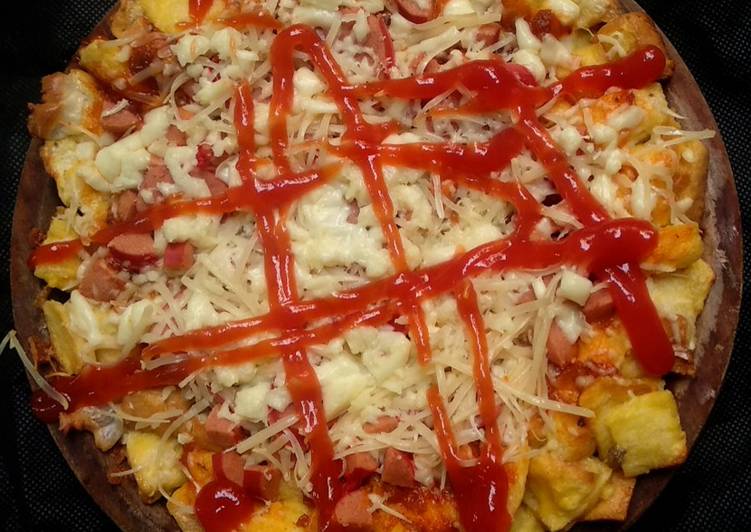 Resep Pizza roti tawar yang Bikin Ngiler