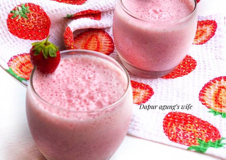 Strowberry smoothies