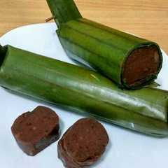 A picture of Getuk Pisang 😊.