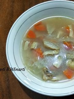 Foto resep Sup Bihun dengan sayuran