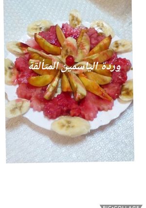 صورة لوصفة طريقة تقديمي لفواكه الموسم