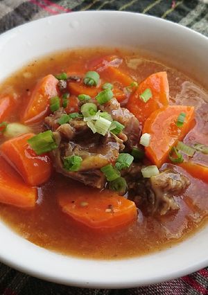 Hình của món Bò sốt vang.
